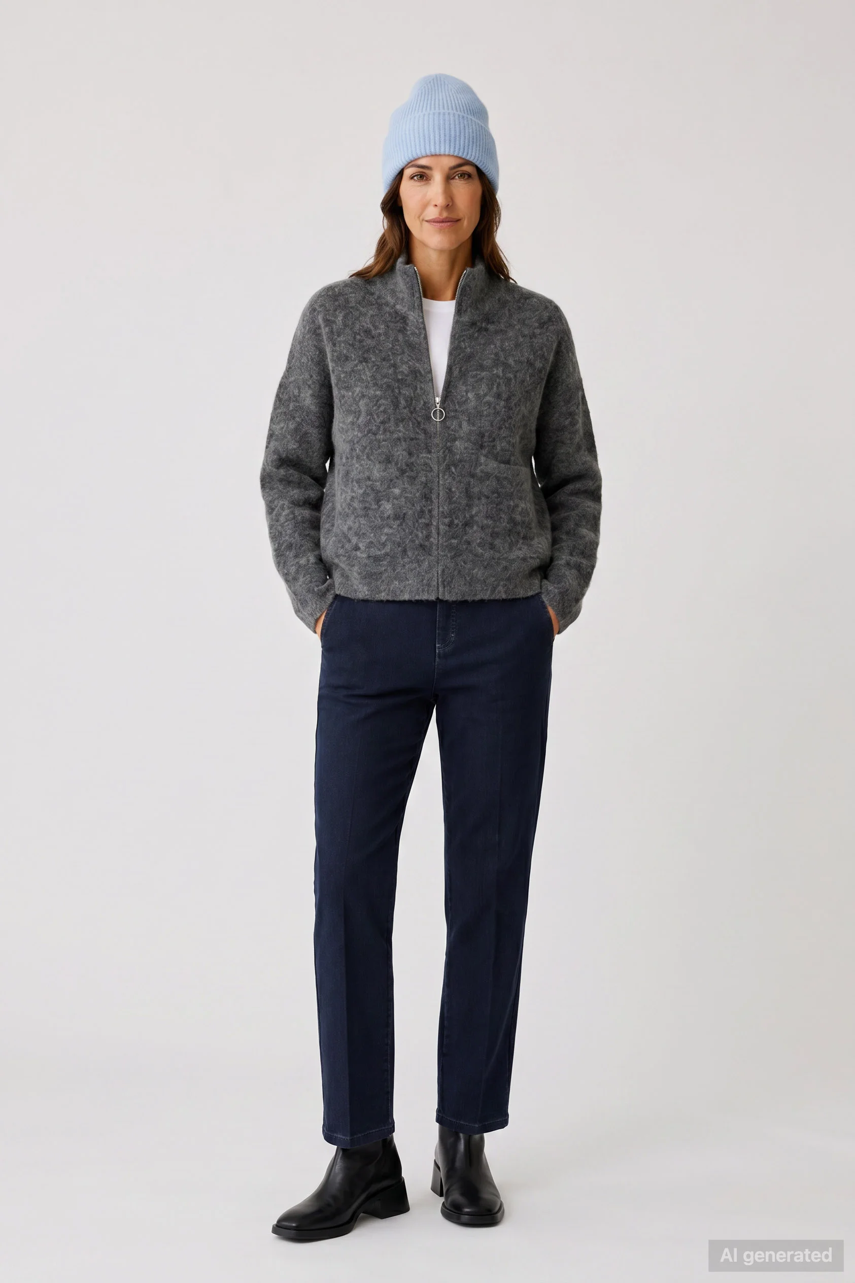 Mila Wide Flexi Dark Denim - 1045 050 5 hw26 - 1045 Dark Denim