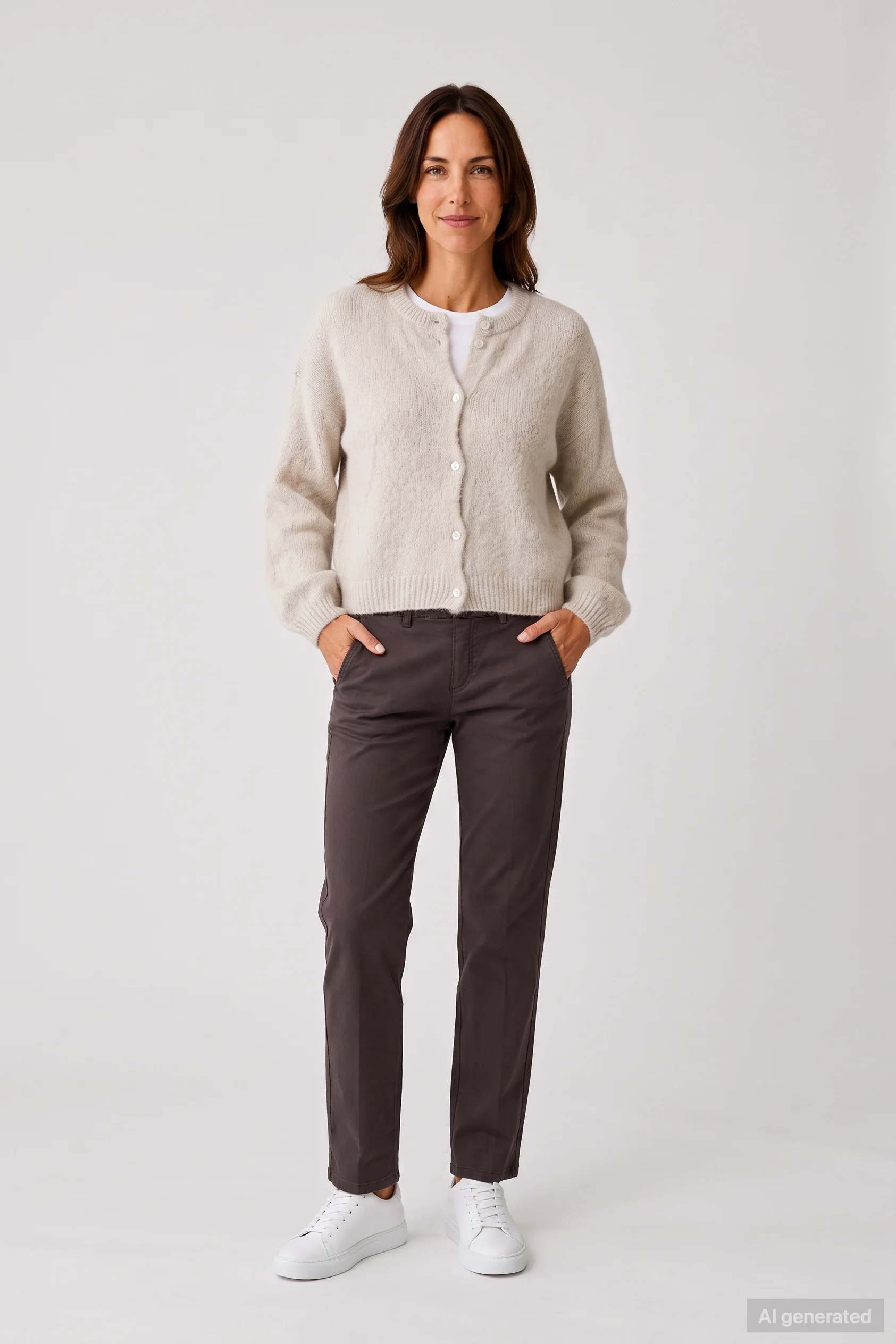 Mila Wide Flexi Choco Anne Montana, Bruin, 38, Wijd