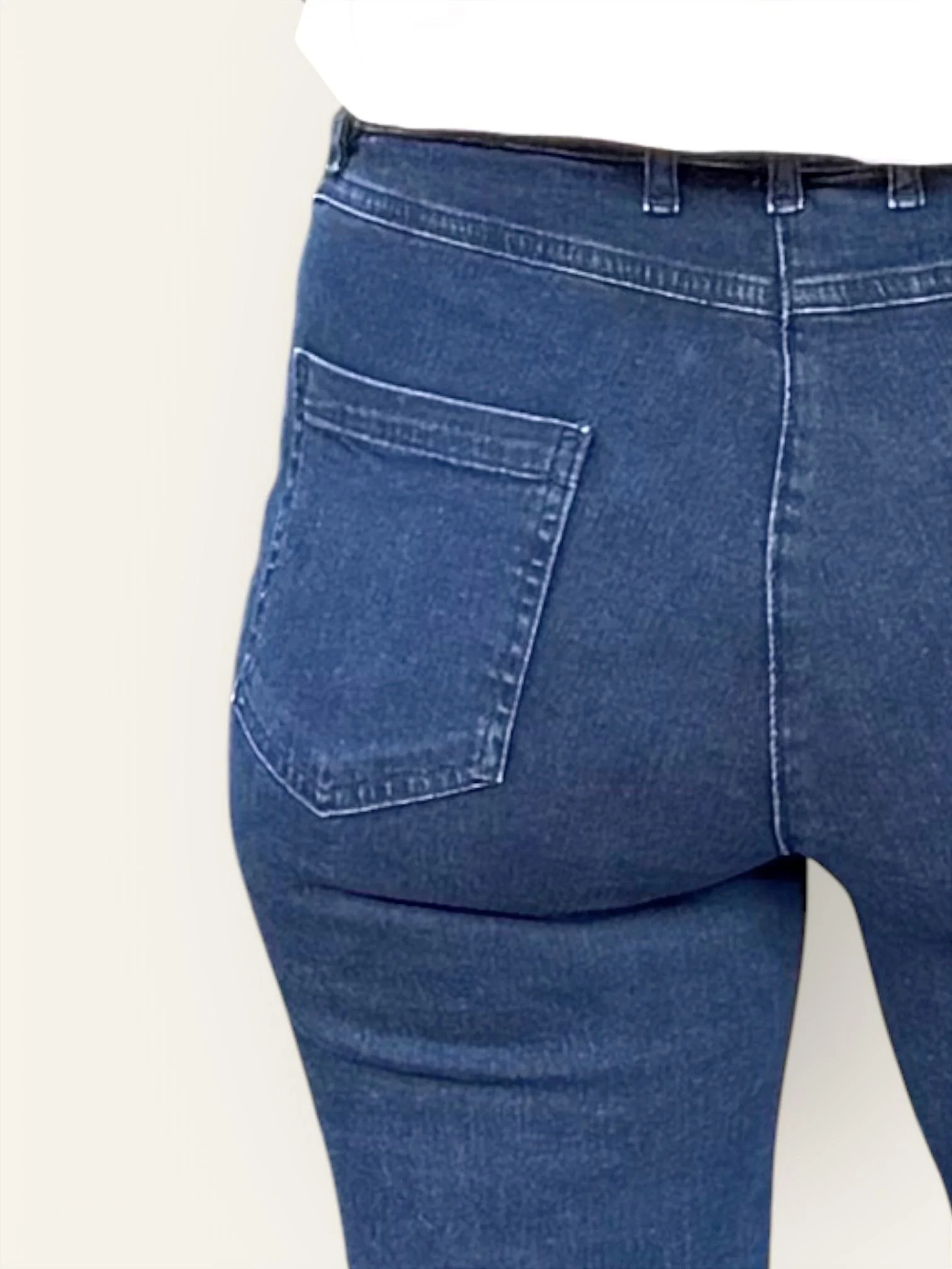 Jackie's Jeans dark denim - Achterzak jackie jeans dark denim - LMW0502