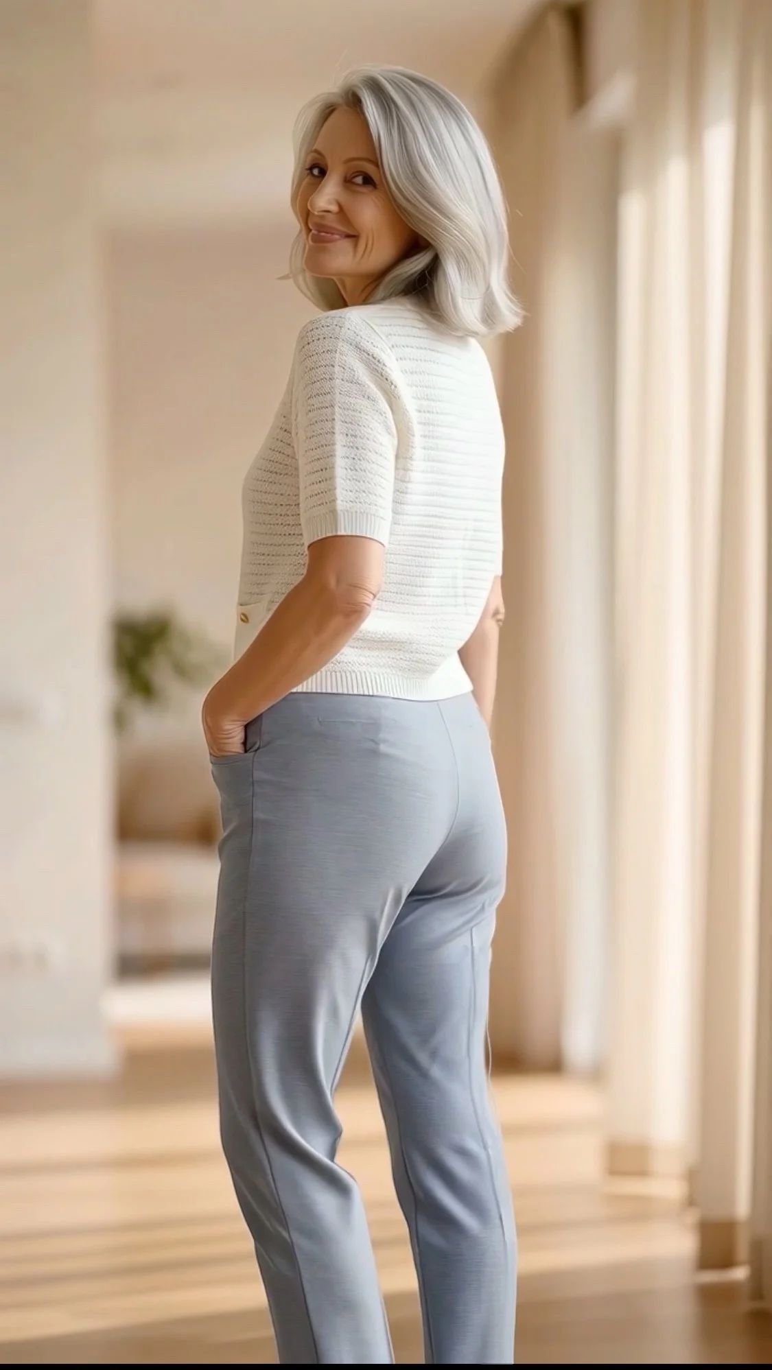 Caroline's Classic lichtgrijs Lady Maior, Grijs, Classic
