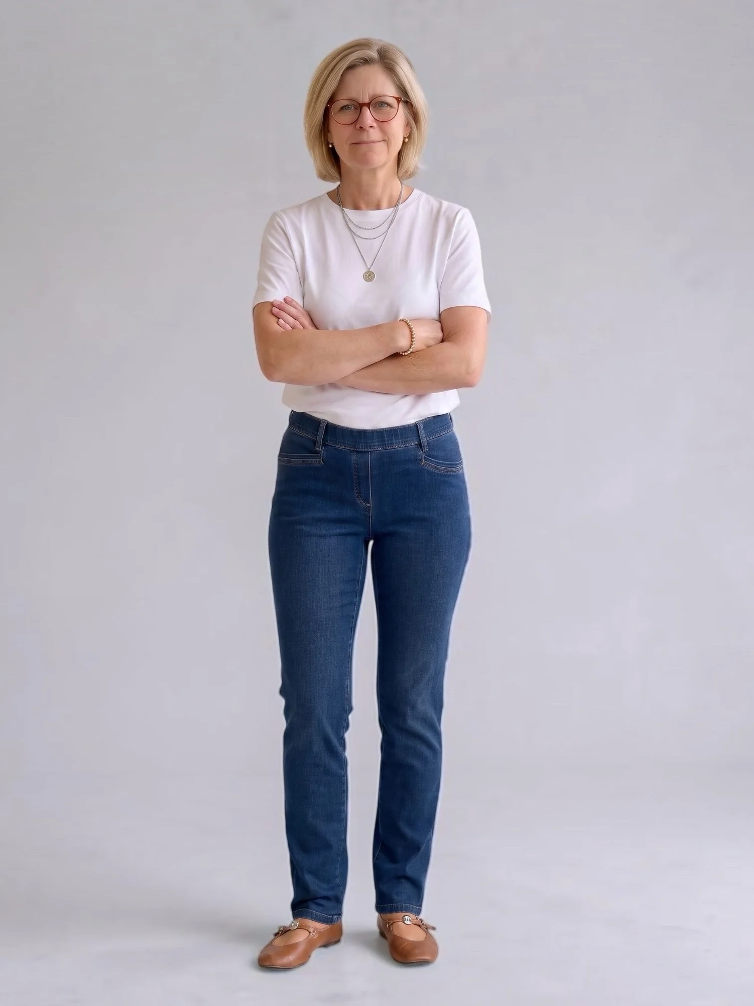 Jackie's Jeans dark denim - Jackie jeans dark denim model - LMW0502