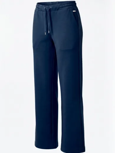 Sofie's straight blauw - Sofie straight marine rechtvoor zijkant - LMW0302
